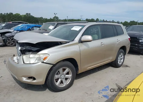 2009 Toyota Highlander z USA, uszkodzony, nr VIN JTEDS41A992078283